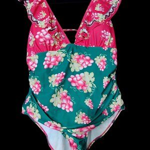Flower suit with wrap